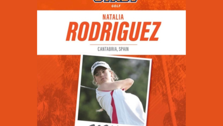 Natalia Rodríguez will join the UTRGV golf team in the US.
